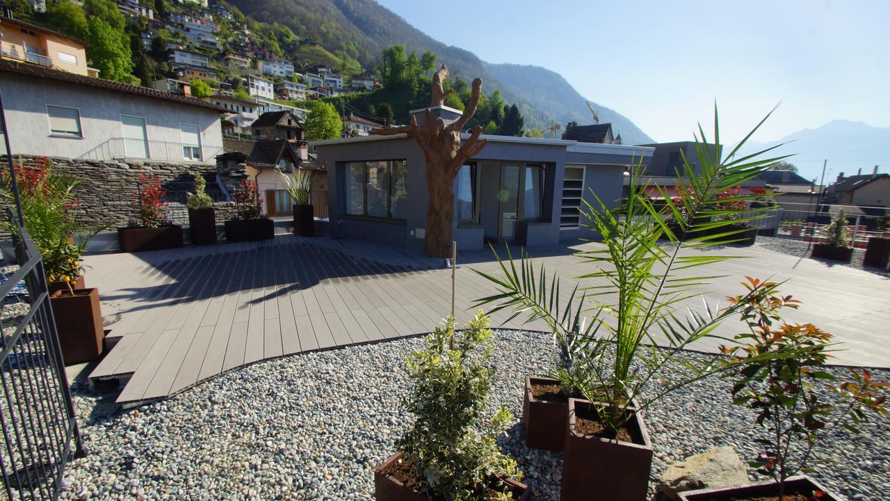 Albergo Porta Verzasca Gordola Eksteriør billede